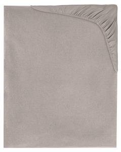 Простыня на резинке ANRO LUNA-Laken, бежевый - ширина: 140 см