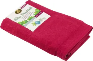 Банное полотенце Gözze "Uni Recycled", (1 шт.), однотонные цвета, 100 % переработанные материалы 70х140 см (1 шт.), красный