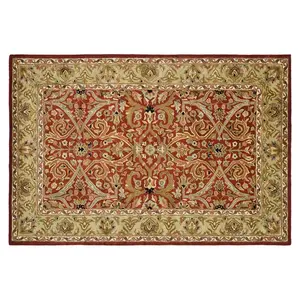 Шерстяной ковер с цветочным рисунком в рамке Heritage Mostar Safavieh, мультиколор, 244x336 см