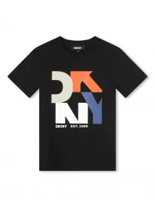 Футболка с логотипом Dkny Kids, черный