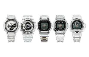 Мужские часы CASIO Liquid Crystal/Analog Dual Display Series белые