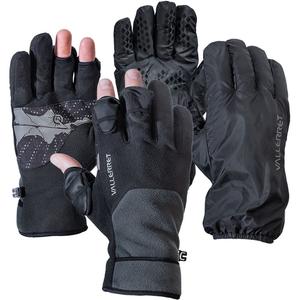 Vallerret Milford Fleece Gloves with Rain Covers 22MFD-BK-M