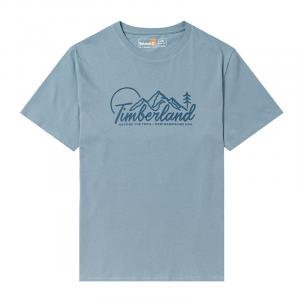 Timberland Футболка мужская светло-голубая
