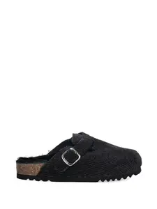 Мюли из вельвета Fae Scholl, черный