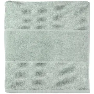 Полотенце для сауны Турин в модной текстуре рисового зерна Made in Green Schiesser, Hellpetrol