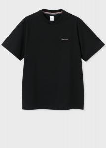 Футболка с двухцветным логотипом Paul Smith, цвет Black 7