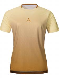 Schöffel Футболка для велоспорта 'Bike Shirt Style Koitere WMS' в желтом цвете