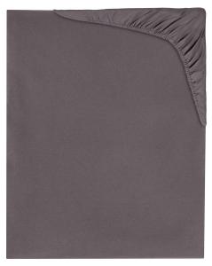 Простыня на резинке ANRO LUNA-Laken, темно-серый - ширина: 140 см