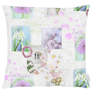 Декоративная подушка Apelt 6722, смешанная ткань - лиловый - 48 х 48 см