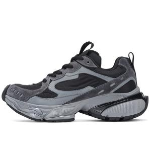 Женские серые кроссовки GG CC с противоскользящим и износостойким эффектом, увеличивающие рост, низкие, повседневные, спортивные, массивные GG-CC, Gray