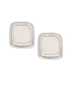 Женские серьги-гвоздики Moziac-Quad - металлик, серебро Sohi, silver