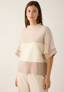 Футболка с принтом weiter halbarm More & More, Beige Offwhite