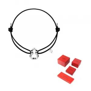 Браслет из белого золота 585 пробы для женщин, Qeelin, черный