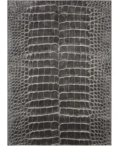 Ковер Nourison Home Maxell MAE09 Charcoal 160 см x 221 см Long Street Looms, угольно-серый