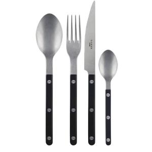 Набор столовых приборов Sabre Paris - 4-teilig Bistrot Vintage, черный