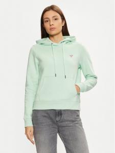 Толстовка обычного кроя W4YQ04 KC811 Guess, зеленый