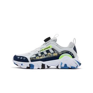 XTEP Детские кроссовки с низким верхом, устойчивые к износу и противоскользящие, цвет: сланец/темно-синий