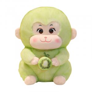 Кулон/плюшевая кукла Kiwi Monkey Dolls высотой 18см/25см/35см/45см Velvet Mill, зеленый