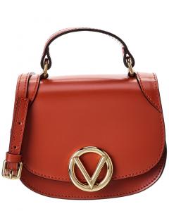 Valentino by Mario Valentino Dionne Ретро кожаная сумка через плечо, Rust