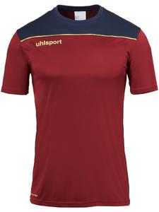 Спортивная футболка Offense 23 Poly Shirt красного цвета uhlsport