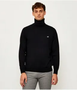 Водолазка regular fit Gant, черный