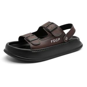 SOBB Мужские пляжные сандалии коричневые, цвет Brown