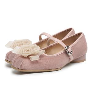 Туфли Мэри Джейн на массивном каблуке для женщин SAFIYA, Pink