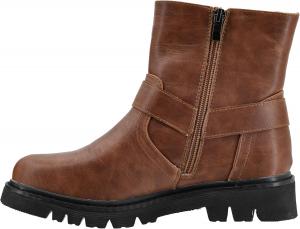 Женские ботинки Corkys Footwear Pick Of The Patch - с каблуком 1,25 дюйма, ремешками вокруг щиколотки с 'O' кольцом, регулируемой пряжкой и удобными стельками, Tobacco