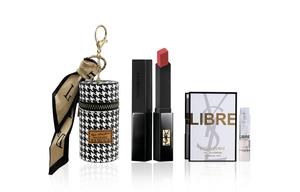 Набор образцов помады с футляром для помады в виде парфюма SAINT LAURENT