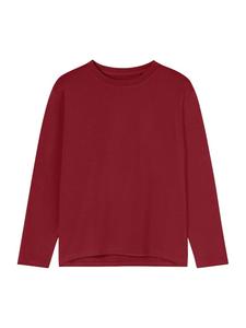 Schiesser Пижамный топ Mix & Relax темно-красного цвета