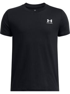 Футболка спортивная Sportstyle Lc T-Shirt черного цвета Under Armour