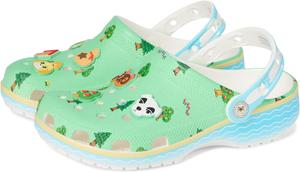 Сабо Crocs Kids Animal Crossing Classic Clogs, цвет Animal Crossing