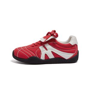 CAMEL Женские повседневные туфли Abrasion Resistant красные с белым, цвет Red/White