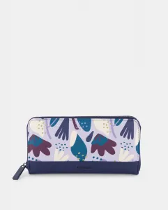 Кошелек с принтом Jo & Mr. Joe, синий