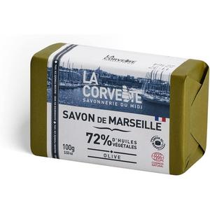 Марсельское мыло Оливково-зеленое 100 г La Corvette