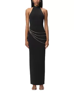 Платье Сибиллы Hervé Léger, черный