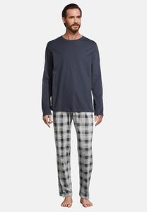 Пижама HOME SET Schiesser, темно-синий
