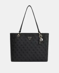 Сумка через плечо с молнией и двойной ручкой Guess, темно-серый