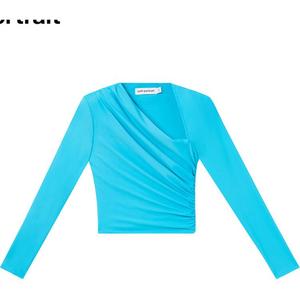 Футболка женская океанская синяя Self-portrait