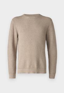Джемпер SLHROSS STRUCTURE CREW NECK Selected Homme, бежевый