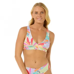 Топ бикини Rip Curl Cala Vadella Halter, мультиколор