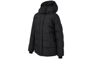 Пуховик женский угольно-черный Skechers