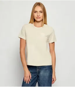 Футболка с графическим изображением regular fit Gant, бежевый