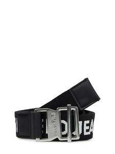 KARL LAGERFELD JEANS Ремень Gürtel из ременной ленты с логотипом в черном цвете