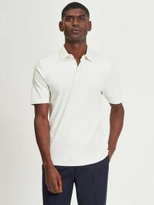 Хлопковая поло с коротким рукавом интерлок Ben Sherman, Ivory