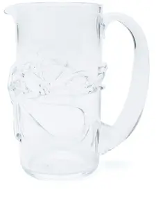 Стеклянный кувшин Ivy (20 см) Niko June, белый