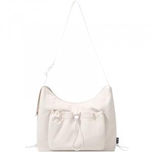 WARRIOR Нейлоновая тканевая плечевая сумка Unisex White