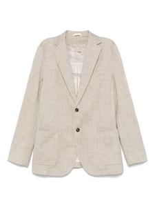 Блейзер в ломаную клетку Circolo 1901, нейтральный