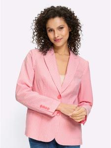 Heine Пиджак в полоску с изображением фламинго и белыми полосками