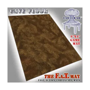 6 футов x 4 дюйма — пол пещеры, F.A.T. Mats - 6' x 4' (Tablewar)
